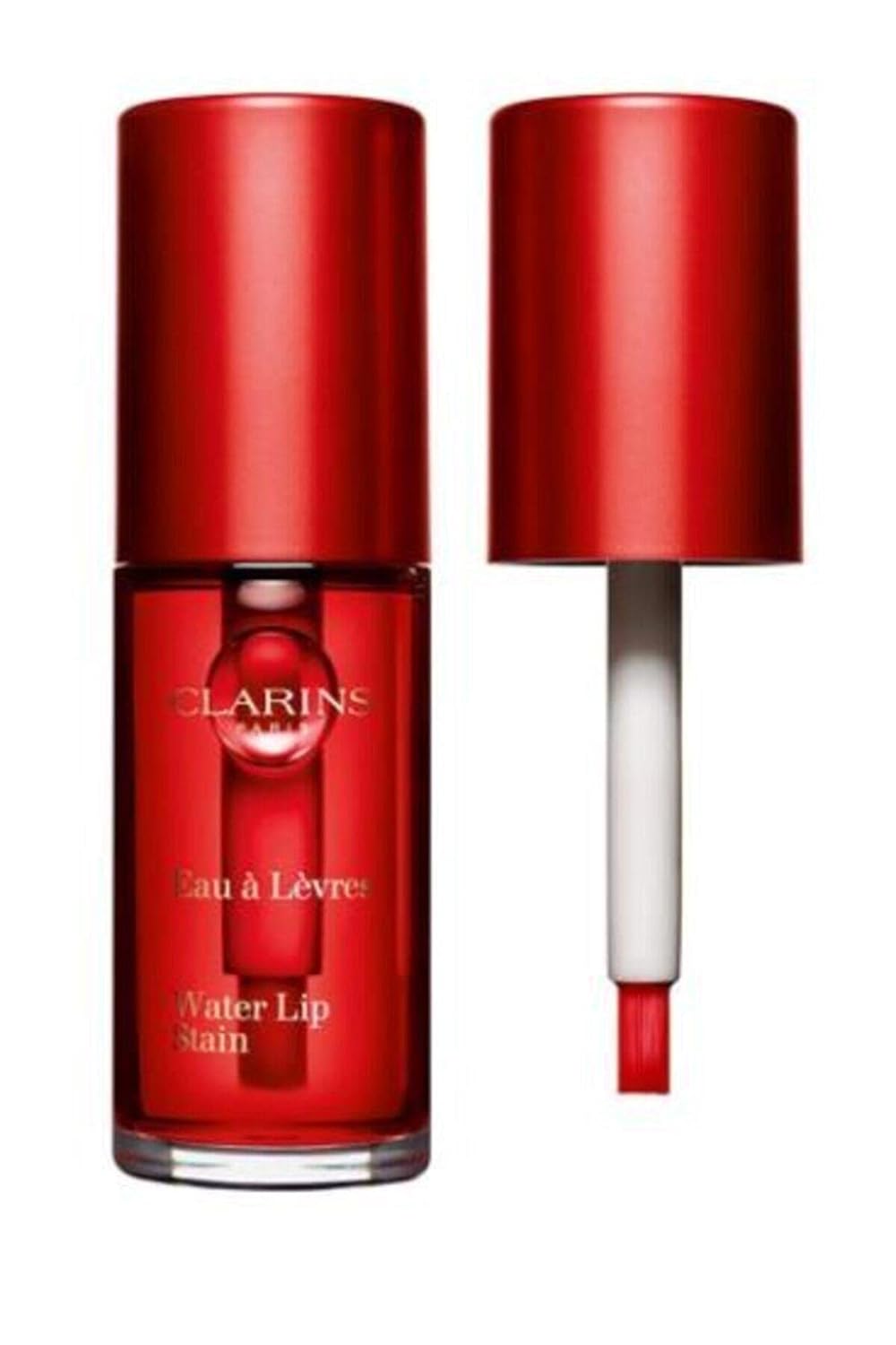 Clarins Water Lip Stain | Matte Finish | Moisturizing and Softening | Buildable, Transfer-Proof, Mask-Proof, Lightweight and Long-Wearing
