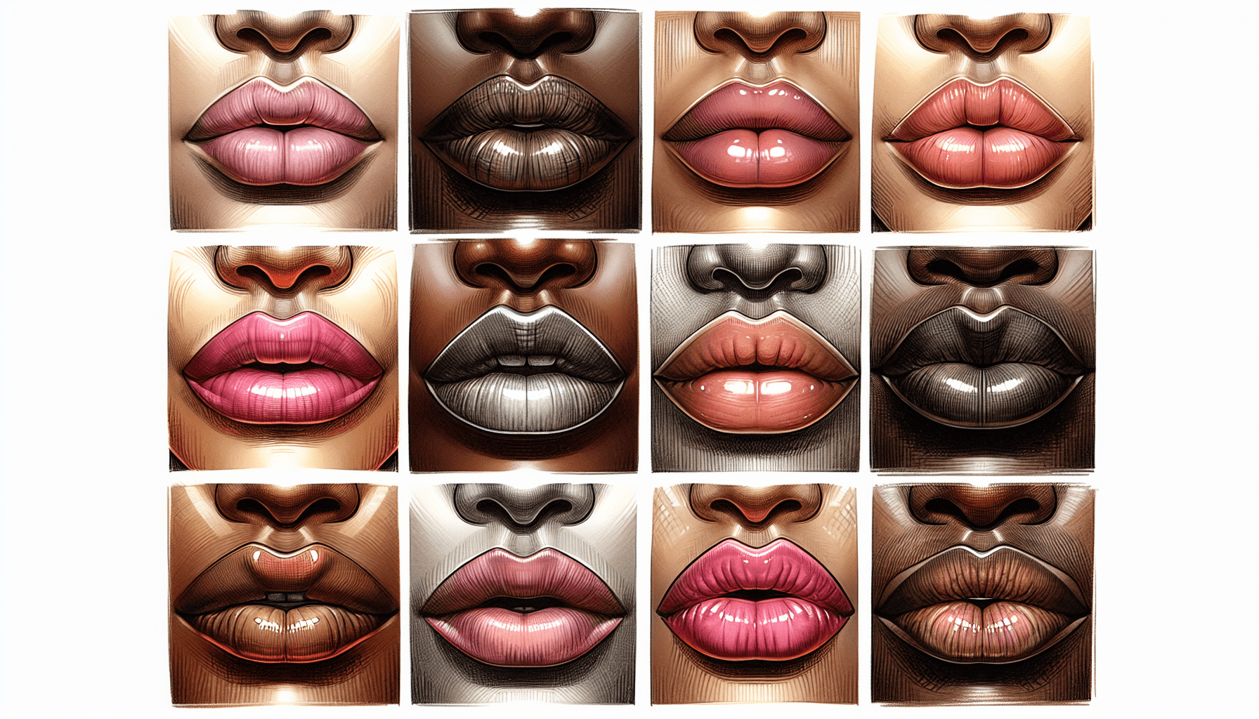 pmu for different lip shapes and sizes