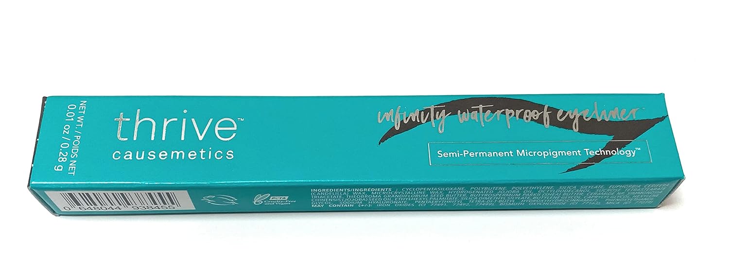 Thrive Causemetics Infinity Waterproof Eyeliner Ella Brown Matte