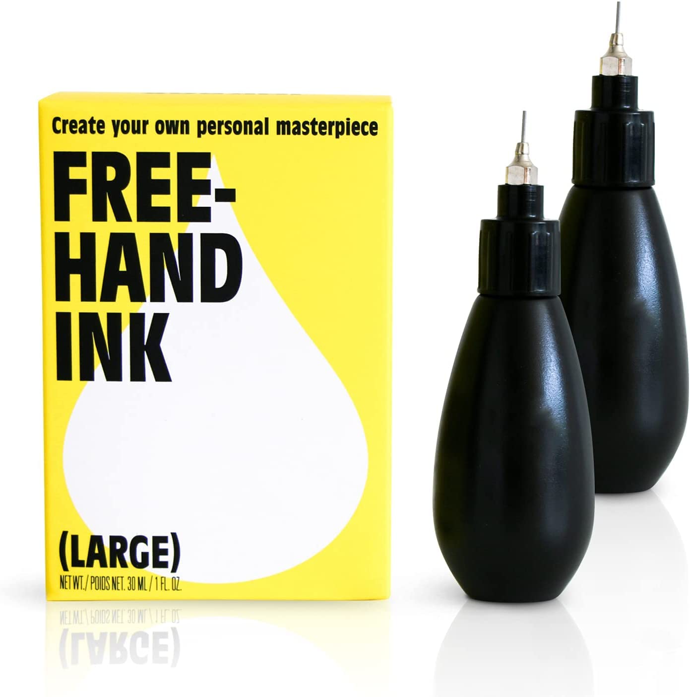 inkbox freehand ink temporary tattoo drawing kit long lasting water resistant cruelty free vegan 05 fl oz pack of 2
