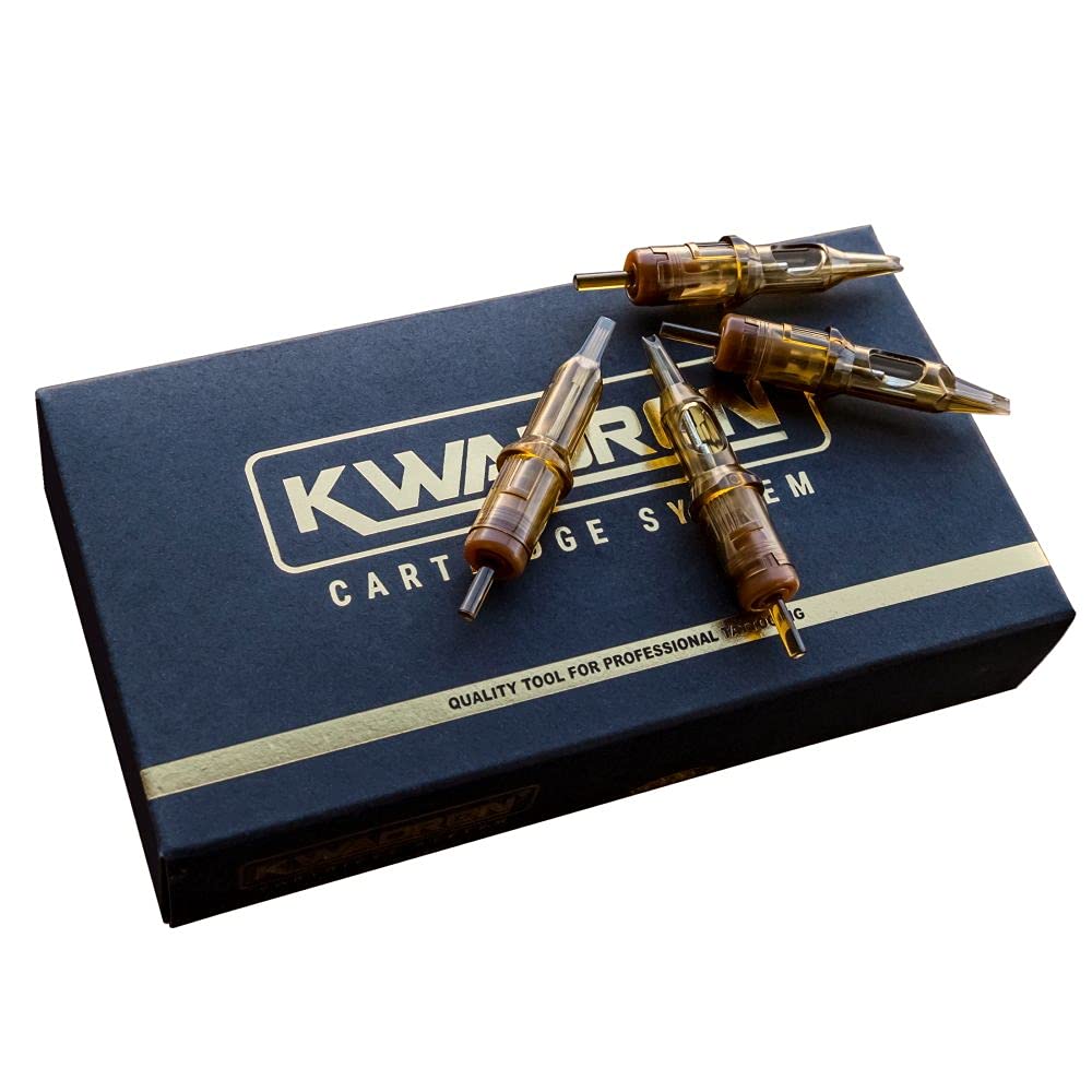 kwadron tattoo needle cartridge box of 20 super tight liners long taper 3 super tight liner long taper 253rllt