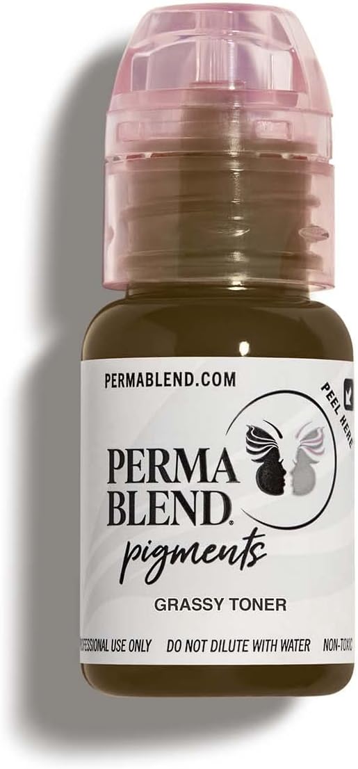 perma blend pumpkin corrector tattoo ink pigment corrector in light orangeyellow to correct purpleblue color microbladin