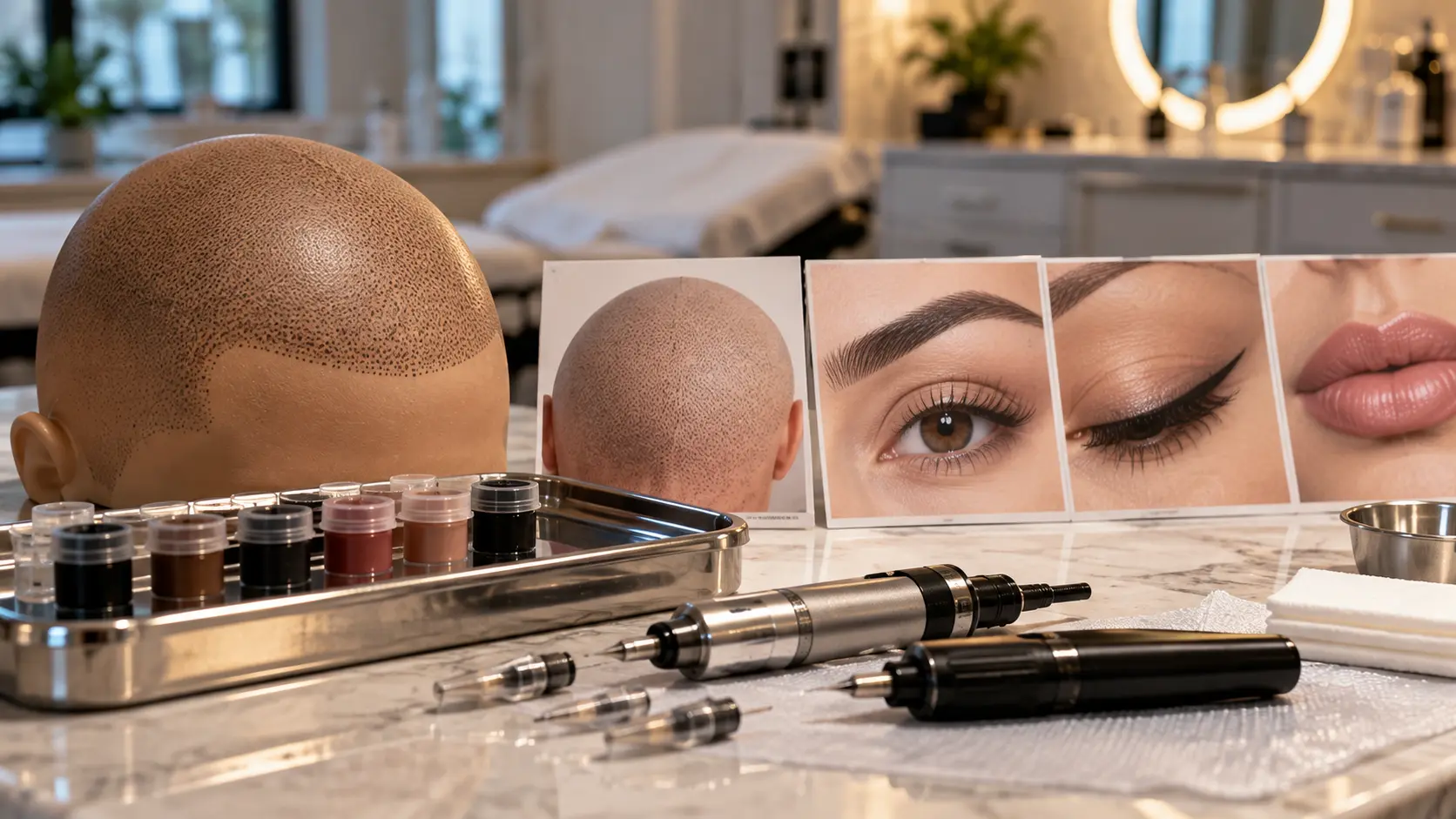 Scalp Micropigmentation vs. Permanent Cosmetics What the Difference Actually Means for Your Face 1